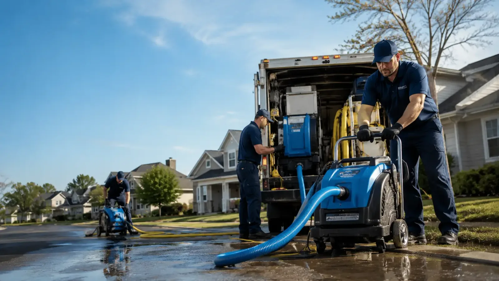 Flood Damage Cleanup in Baldwin Place, NY